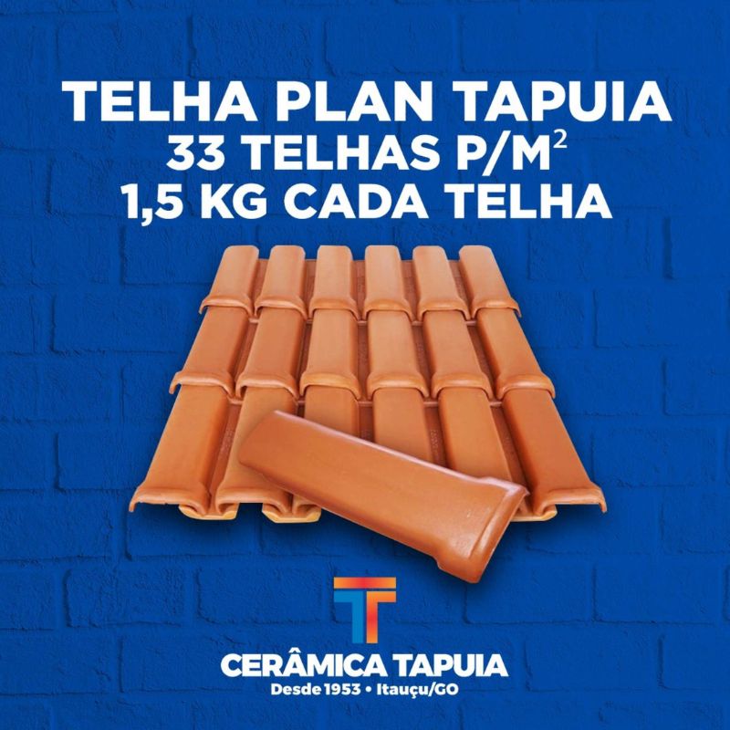 telhas plan ceramica tapuia